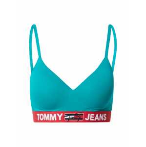 Tommy Hilfiger Underwear Podprsenka  modrozelená / červená / biela / námornícka modrá