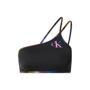 Calvin Klein Swimwear Bikinový top 'Pride'  zmiešané farby / čierna