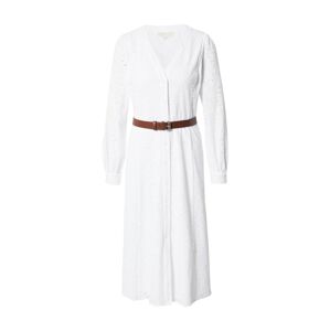 MICHAEL Michael Kors Košeľové šaty 'KATE'  biela