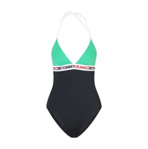 Tommy Hilfiger Underwear Jednodielne plavky  zelená / svetločervená / čierna / biela