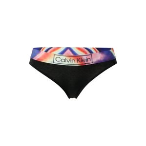 Calvin Klein Underwear Tangá  indigo / fialová / oranžová / čierna