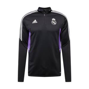 ADIDAS PERFORMANCE Funkčné tričko 'Real Madrid'  čierna / fialová / biela