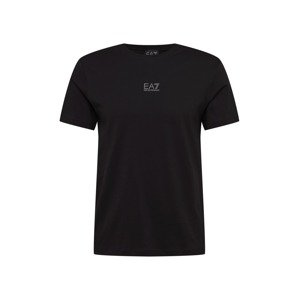 EA7 Emporio Armani Funkčné tričko  sivá / čierna