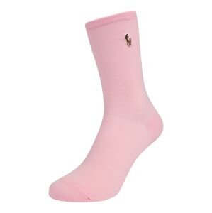 Polo Ralph Lauren Ponožky  ružová / biela / brokátová / tmavohnedá / pastelovo oranžová