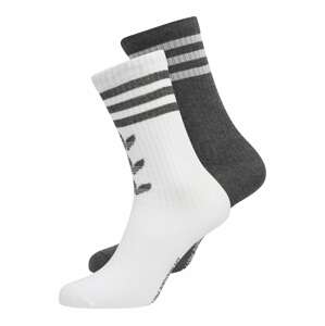 ADIDAS ORIGINALS Ponožky  biela / sivá melírovaná