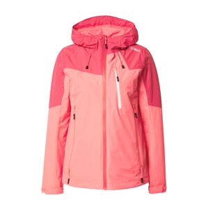 CMP Outdoorová bunda  ružová / svetloružová / biela