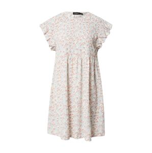 SOAKED IN LUXURY Letné šaty 'Suzie'  biela / svetlomodrá / pastelovo červená / ružová