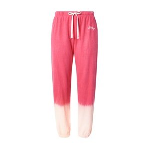 Hurley Športové nohavice  marhuľová / ružová