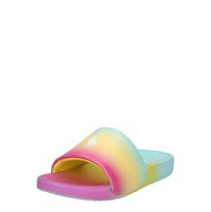 Polo Ralph Lauren Plážové / kúpacie topánky 'CAYSON'  ružová / žltá / svetlomodrá / zmiešané farby / biela