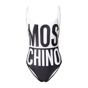 Moschino Underwear Jednodielne plavky  čierna / biela
