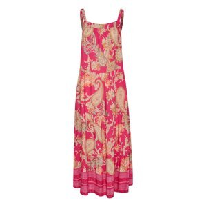 Cream Letné šaty 'Alora'  karamelová / marhuľová / ružová / biela