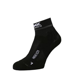 X-SOCKS Športové ponožky 'MARATHON'  čierna / biela