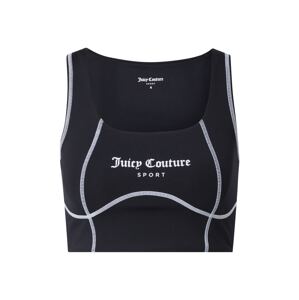 Juicy Couture Športová podprsenka 'RIZZO'  čierna / biela