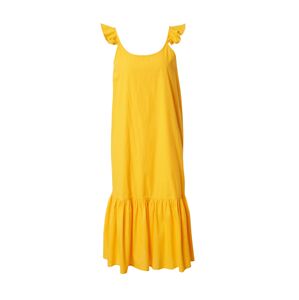 ICHI Letné šaty  zlatá žltá