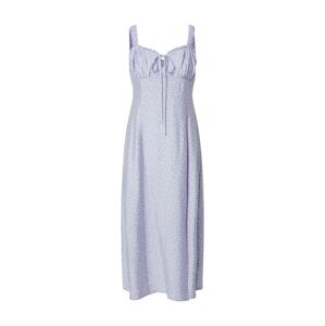 EDITED Letné šaty 'Paloma'  svetlofialová / biela