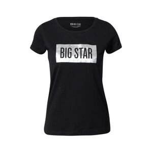 Big Star Tričko 'ONEIDASA'  čierna / strieborná