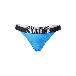 Calvin Klein Swimwear Bikinové nohavičky 'Intense Power'  azúrová / čierna / biela