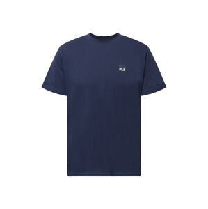 JACK WOLFSKIN Funkčné tričko  námornícka modrá / čierna / biela