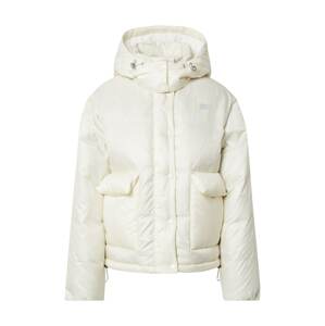 LEVI'S Zimná bunda 'CORE PUFFER SHORTY MULTI-COLOR'  prírodná biela