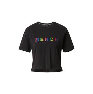 BENCH Tričko 'ELISON'  čierna / ružová / modrá / žltá / zelená