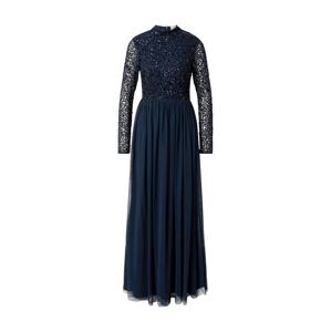 LACE & BEADS Večerné šaty 'Margeritta'  tmavomodrá