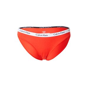 Calvin Klein Underwear Nohavičky 'Carousel'  oranžovo červená / čierna / biela