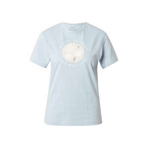 JACK WOLFSKIN Funkčné tričko 'WILD FLOWER'  opálová / biela / béžová / sivá