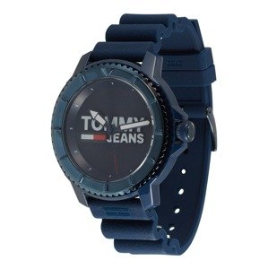 Tommy Jeans Analógové hodinky  námornícka modrá / červená / biela