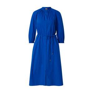 BOSS Orange Košeľové šaty 'Deddinis'  kráľovská modrá
