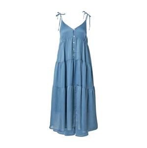 SAINT TROPEZ Letné šaty 'Mathilde'  modrosivá