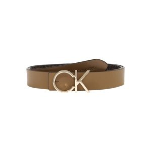 Calvin Klein Opasky 'RE-LOCK'  hnedá / brokátová / zlatá / čierna