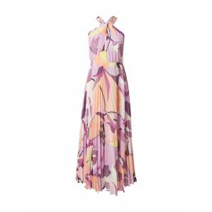 Esprit Collection Letné šaty  krémová / svetložltá / slivková / orchideová / marhuľová