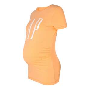 Gap Maternity Tričko  oranžová / biela