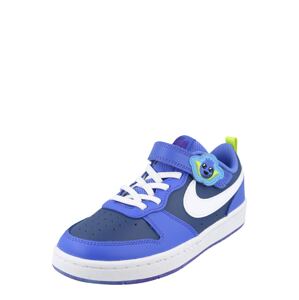 Nike Sportswear Tenisky 'Court Borough'  námornícka modrá / kráľovská modrá / biela / azúrová / limetková