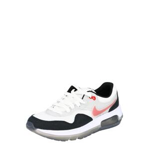 Nike Sportswear Tenisky 'AIR MAX MOTIF'  čierna / svetlosivá / koralová / šedobiela