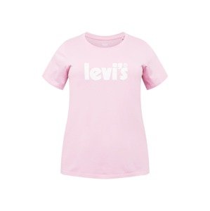 Levi's® Plus Tričko 'PERFECT'  svetloružová / biela