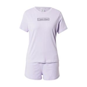 Calvin Klein Underwear Kraťasy  pastelovo fialová / čierna