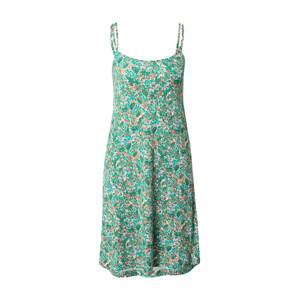 ESPRIT Letné šaty  karamelová / zelená / svetloružová / biela