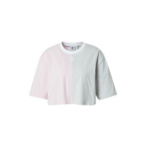 ADIDAS ORIGINALS Tričko  svetlosivá / ružová / biela