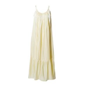 Gina Tricot Letné šaty 'Vanessa'  pastelovo žltá