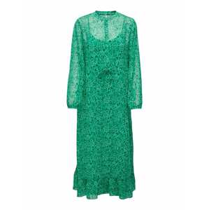 ONLY Košeľové šaty 'LUCIA DITZY'  zelená / biela / čierna