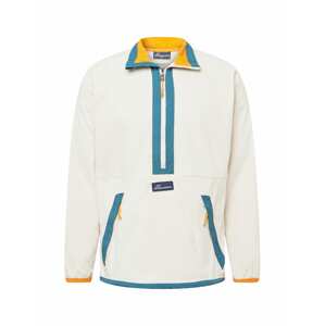 CRAGHOPPERS Športový sveter 'Welwood'  nebielená / pastelovo modrá / oranžová