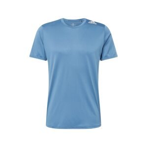 ADIDAS PERFORMANCE Funkčné tričko  modrosivá / biela