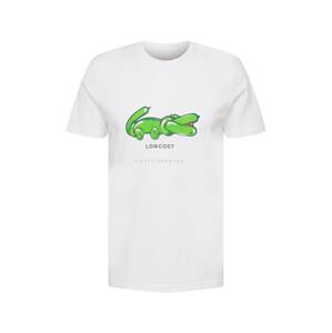 EINSTEIN & NEWTON Tričko 'Lowcost'  biela / zelená / čierna