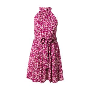Trendyol Letné šaty  tmavoružová / ružová / biela