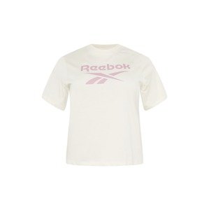 Reebok Sport Funkčné tričko  krémová / fialová