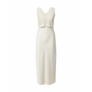 AllSaints Večerné šaty 'Cass'  prírodná biela