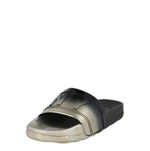 DKNY Plážové / kúpacie topánky  svetložltá / čierna