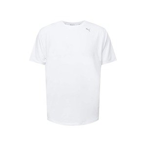 PUMA Funkčné tričko  biela / sivá