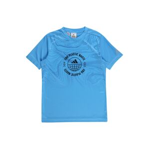 ADIDAS SPORTSWEAR Funkčné tričko  modrá / námornícka modrá / čierna